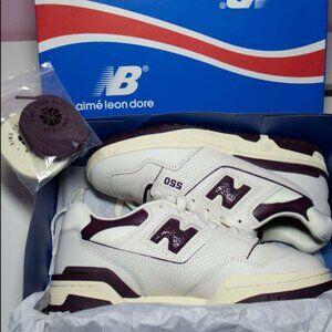 LIKE NEW - New Balance x 550 Aimé Leon Dore - Purple (Mens 7, Womens 8.5)